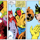 Wanda and Vision going for a stroll in New Jersey during Halloween.